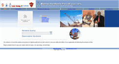 Desktop Screenshot of madrashardtools.com
